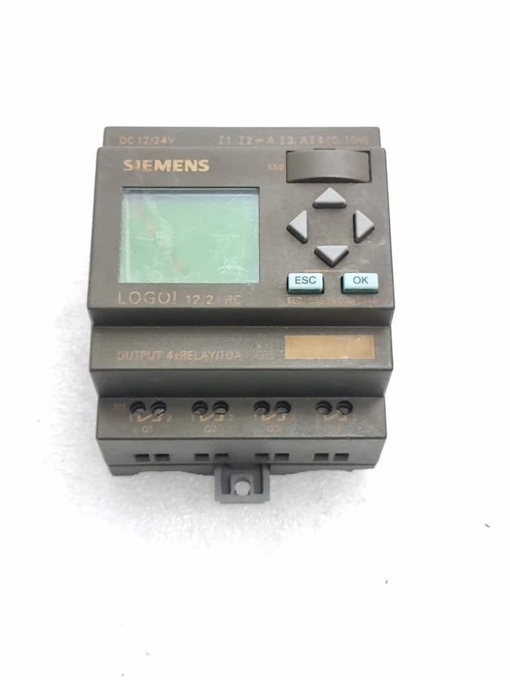 Siemens 6ED1052-1MD00-0BA6 Logo 12/24Rc Module (Light On)